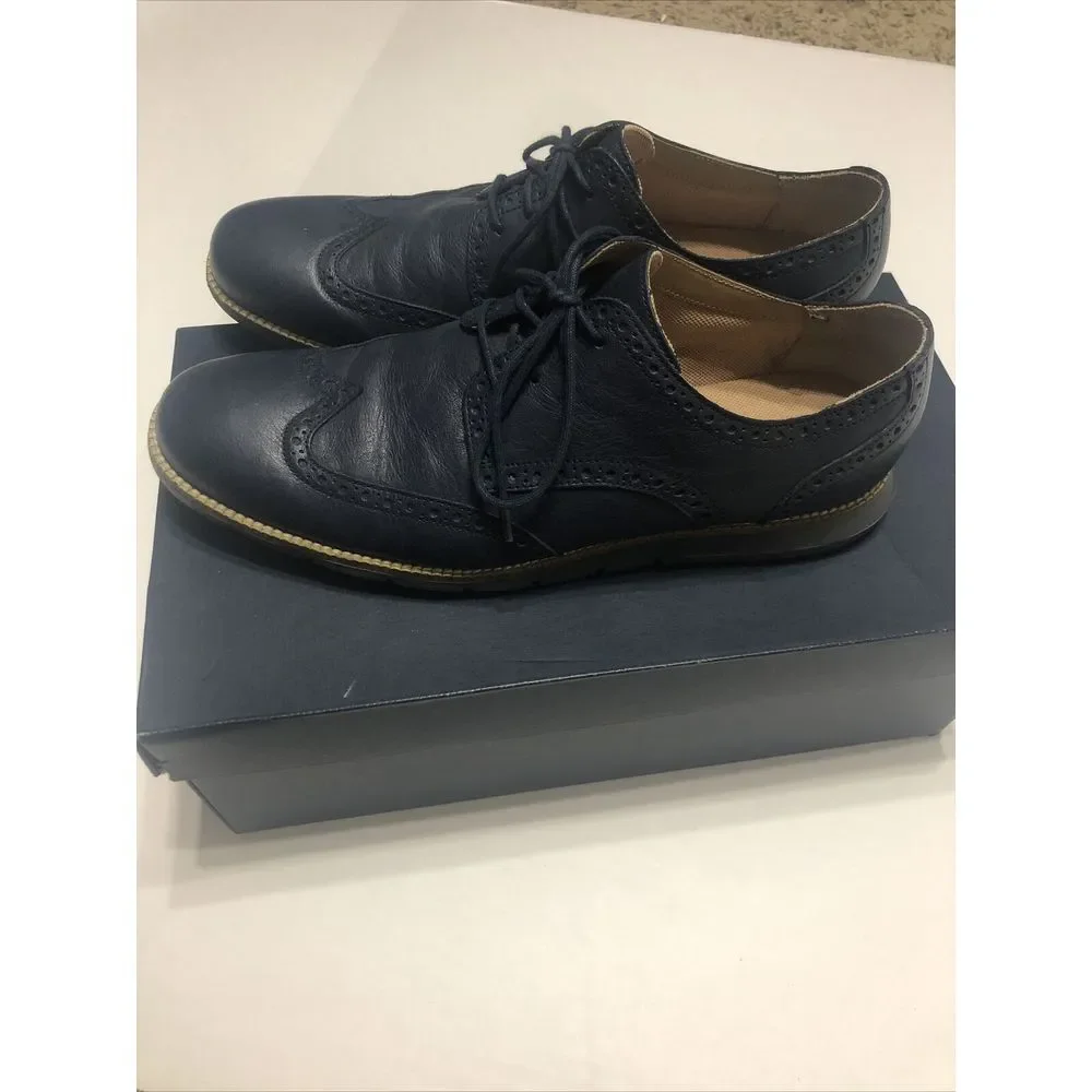 Cole Haan 'Blazer Blue' Men's Oxford‎ Shoes Size 11 Excellent Condition